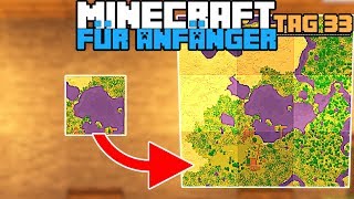 Wie baut man eine große Karte in Minecraft 114  Minecraft für Anfänger Tag 33 [upl. by Grace]