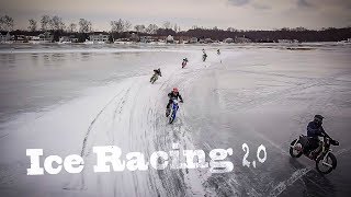 Ice Racing 20 Adrenaline  Murray Lake Michigan [upl. by Nwahser398]