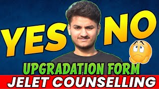 JELET  YES or NO Upgradation Form JELET 2024  How to Upgrade your choice  Important steps [upl. by Tybalt]