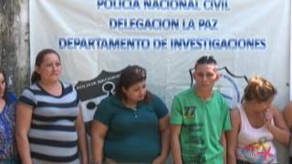 Policía capturó a miembros de estructura criminal que operaba en Zacatecoluca [upl. by Rabbi789]