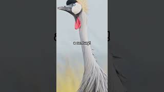 Amazing Facts about Crowned Cranes Lifespan and Reproduction fascinatingbirds birds [upl. by Fonseca966]