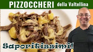 Pizzoccheri alla valtellinese se non li conosci provali e te ne innamorerai [upl. by Weigle522]