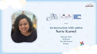 PKF  Muskaan present an Interaction with Author Savie Karnel at The BSS School Kolkata [upl. by Nam740]