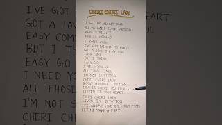 Modern TalkingCheri Cheri Lady lyricslyricsshorts trending moderntalkingviralsong [upl. by Enajyram]