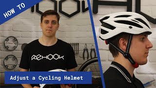 Rehook RESILIENCE  How to Properly Adjust a Cycling Helmet [upl. by Ardnohsed570]