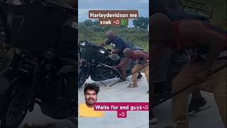 harleydavison automobile harleybikers ytshortviralvideotranding comedyfunny [upl. by Okime]