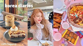 vlog 🇰🇷 han river picnic cute cafes karaoke michelin guide samgyeopsal namsan tower 🌅 [upl. by Pember]