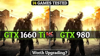 GTX 1660 Ti vs GTX 980  Which One Is better🤔 [upl. by Zelle]