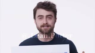 Daniel Radcliffe answering questions  I edited it [upl. by Tfat647]