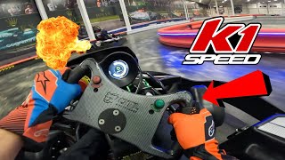 K1 speed karting league DISASTER STRIKES [upl. by Hsu969]