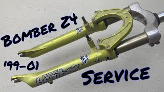 How To Service a Marzocchi Bomber Z4 Alloy [upl. by Scholem770]