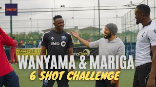 VICTOR WANYAMA AND MARIGA VS ONETWO TV  6 SHOT CHALLENGE [upl. by Rois]