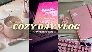 🍥Anime hunting vloggaming day 🎀💌 Pinterest girl life  what I eat  more  aesthetic vlog🍓🥛🍥 [upl. by Zicarelli]