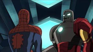 SpiderMan Ultimate S04 in Hindi Ep4 Iron Man [upl. by Iolande60]