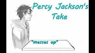 BLOOPERS for my Percy Jackson I Like You Game [upl. by Anairb]