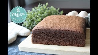 Soft Chocolate Sponge Cake [upl. by Jeanelle]