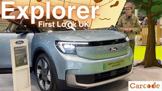 Ford Explorer First Look 2024 UK4K explorer  Carcode [upl. by Essyla]