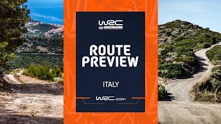 Route Preview  WRC Rally Italia Sardegna 2024 [upl. by Airdnekal828]