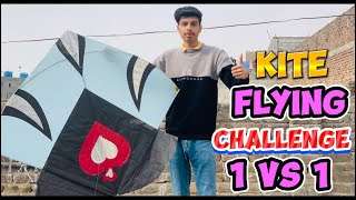 Kite Flying Challenge IsIamabadian vs Pindi Boys😅  Kites Vlog  Kite Flying [upl. by Eillac]