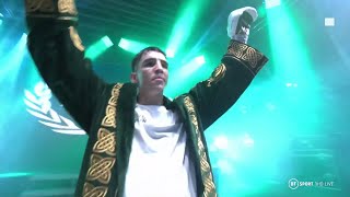 Michael Conlans walkout in Belfast is one of the best atmospheres youll ever see [upl. by Lemahs]