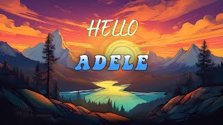 Adele  Hello lyrics [upl. by Mount]