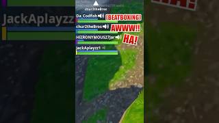 I randomly started Beatboxing for people in this Fortnite squad 😂🎤 beatbox [upl. by Hcra252]