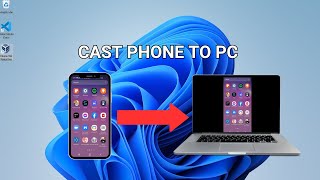 Free Way to Mirror Your Android Phone on PC [upl. by Aerdnuahs875]