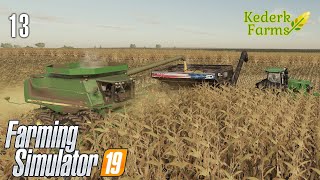 Harvest completed Courseplay Land option saves the day on the MN Millennial Farmer map [upl. by Ivette784]