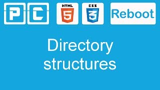 HTML5 and CSS3 beginners tutorial 8  directory structures [upl. by Hanser]