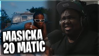 Masicka  20 Matic Official Video REACTION [upl. by Eidnas]