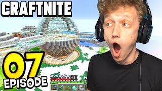 Craftnite Episode 7  MEGA BASE UPGRADES best minecraft base [upl. by Kazimir524]