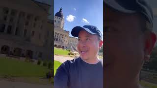 Stopped at Topeka Kansas to see the State Capitol Building [upl. by Acinomaj]