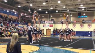 Kent island cheer winter states 2016 [upl. by Sauer]