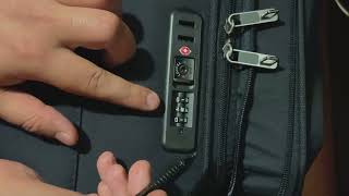 Samsonite luggage lock reset  How to change lock combination 2022 [upl. by Aoh989]