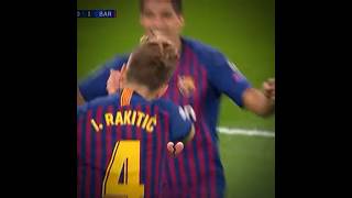 Ivan Rakitic 🇭🇷 crazyfootballeditors football capcut rakitic volley shortsvideo [upl. by Aryajay]