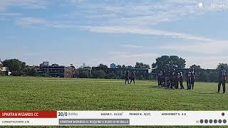 Live Cricket Match  Titan United vs Spartan Wizards CC  22Sep24 0841 AM 20 overs  2024 Cricket [upl. by Constancy]