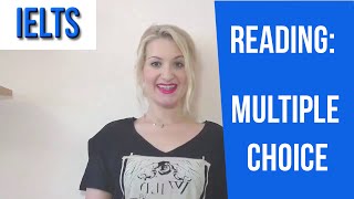 IELTS Reading TIPS for Multiple Choice tasksenglish video [upl. by Wesley759]