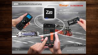 Roco Fleischmann Z21 Modellbahnsteuerung – Modellbahn Katalog Digital [upl. by Noj]