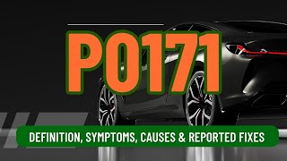 P0171  Definition Symptoms Causes and Possible Fixes [upl. by Malvin]