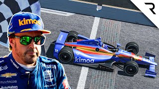 Fernando Alonsos Epic First Lap From P21 to Victory at Indy [upl. by Feucht368]