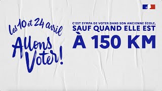 Vérifiez votre inscription sur les listes électorales  Les 10 et 24 avril allons voter [upl. by Cioffred]