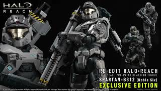 【EXCLUSIVE EDITION】REEDIT HALO REACH 112 SCALE SPARTANB312 Noble Six [upl. by Landis]