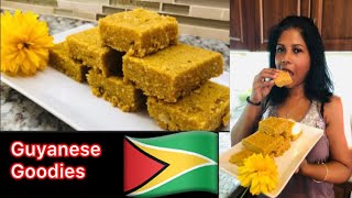 CASSAVA AND PUMPKIN PONE IS A MUST TRY  GUYANESE SWEET TREAT  GRANDMA RECIPE [upl. by Nanine]