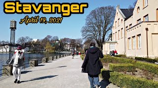 Stavanger Walking Tour  Norway  April 19 2021 [upl. by Stanhope]