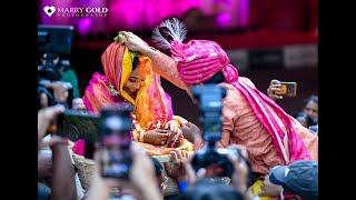 BEST ROMANTIC SANTALI WEDDING  SANGITA WEDS NATRAJAN  MARRY GOLD STUDIOS [upl. by Tolmann]