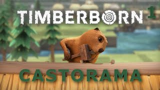 Timberborn Épisode 1  Bienvenue à Castorama  Les Débuts d’une Colonie Épique 🌿 [upl. by Silvestro]