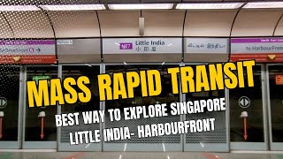 Best Ways to Get from Little India to HarbourFront Singapore [upl. by Cerellia]