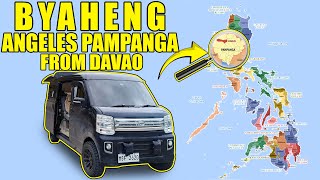 BYAHENG DAVAO TO ANGELES PAMPANGA PART 1 [upl. by Khalil176]