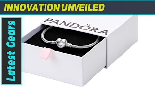 Unboxing the PANDORA Moments Heart Clasp Snake Chain Bracelet [upl. by Arikehs]