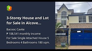 3Storey House and Lot for Sale in Alcove Ridgecrest Subdivision [upl. by Mathi]